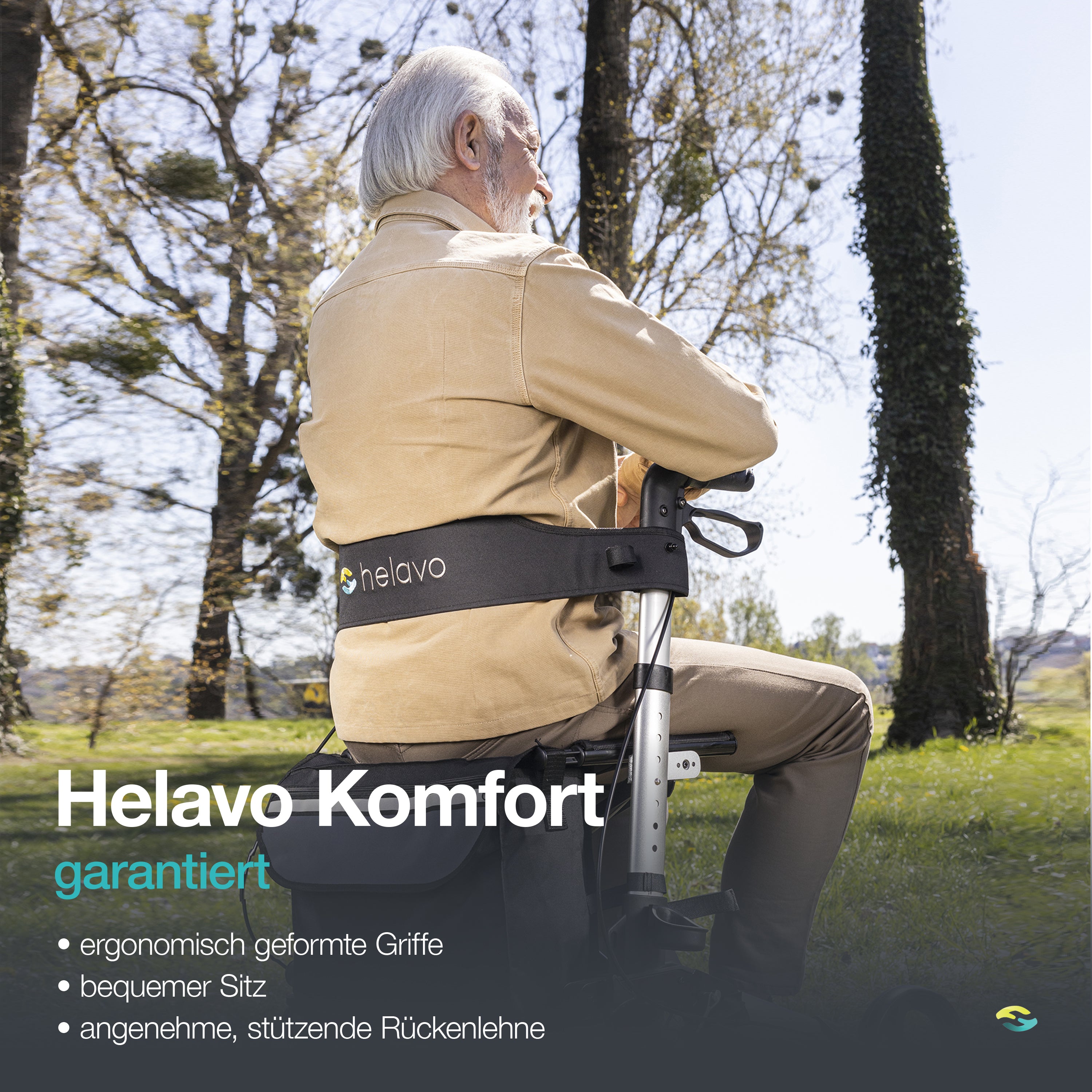 Allround faltbarer Standard-Rollator H1010 Series