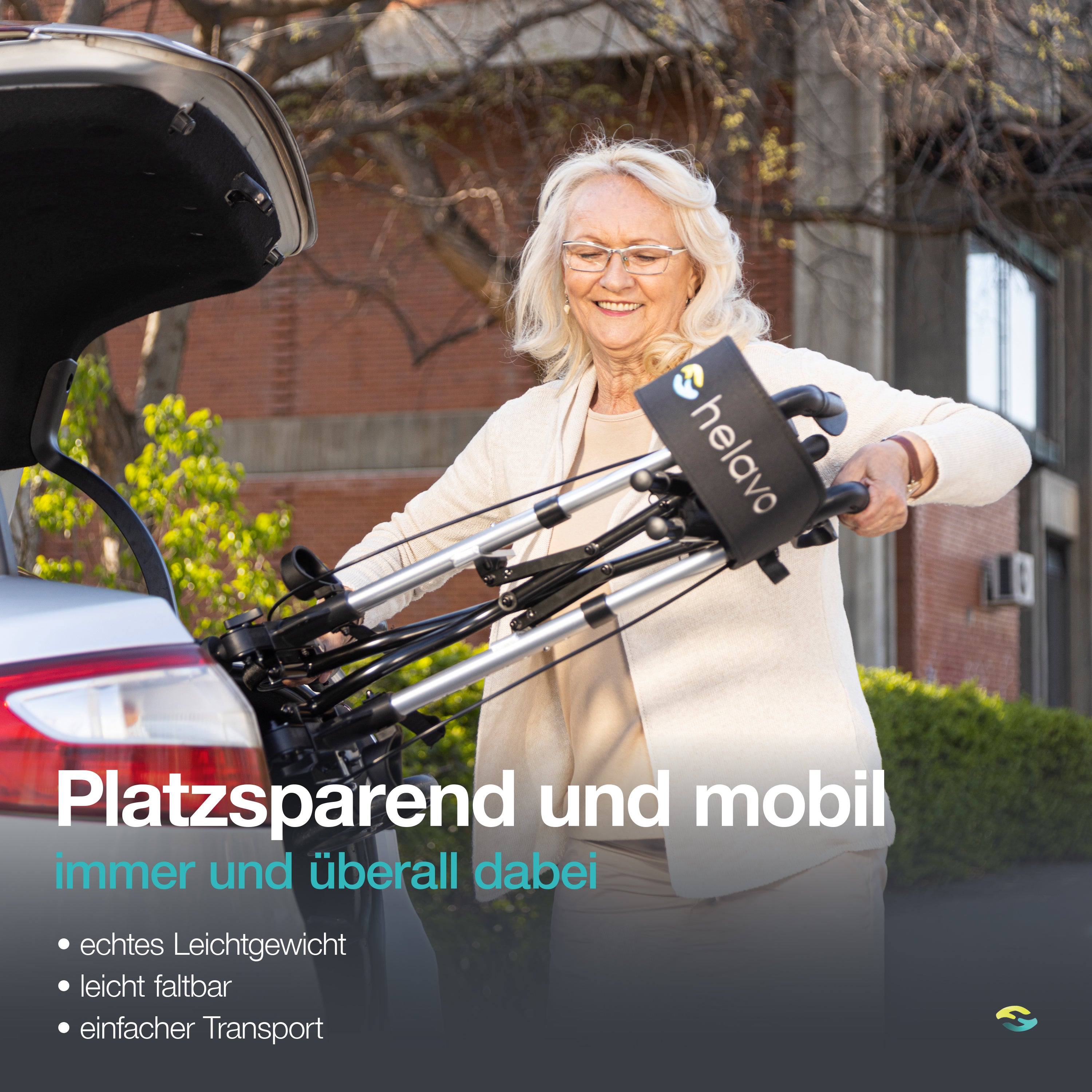 Allround faltbarer Standard-Rollator H1010 Series