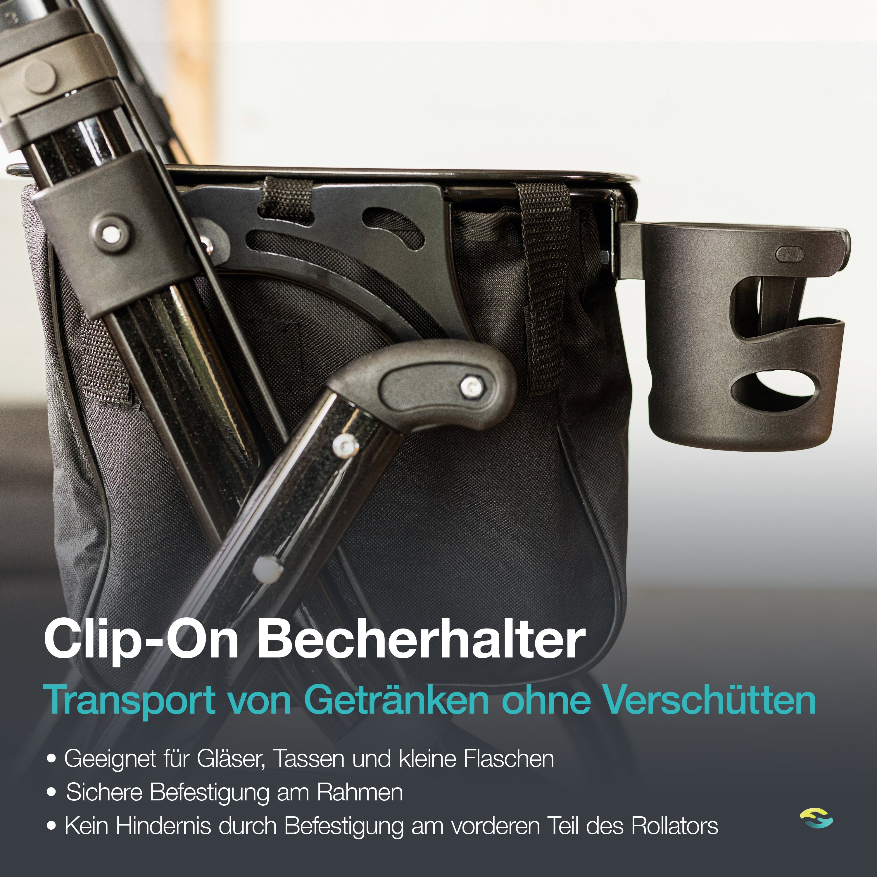 Wohnung Rollator H1030 Series Weiß