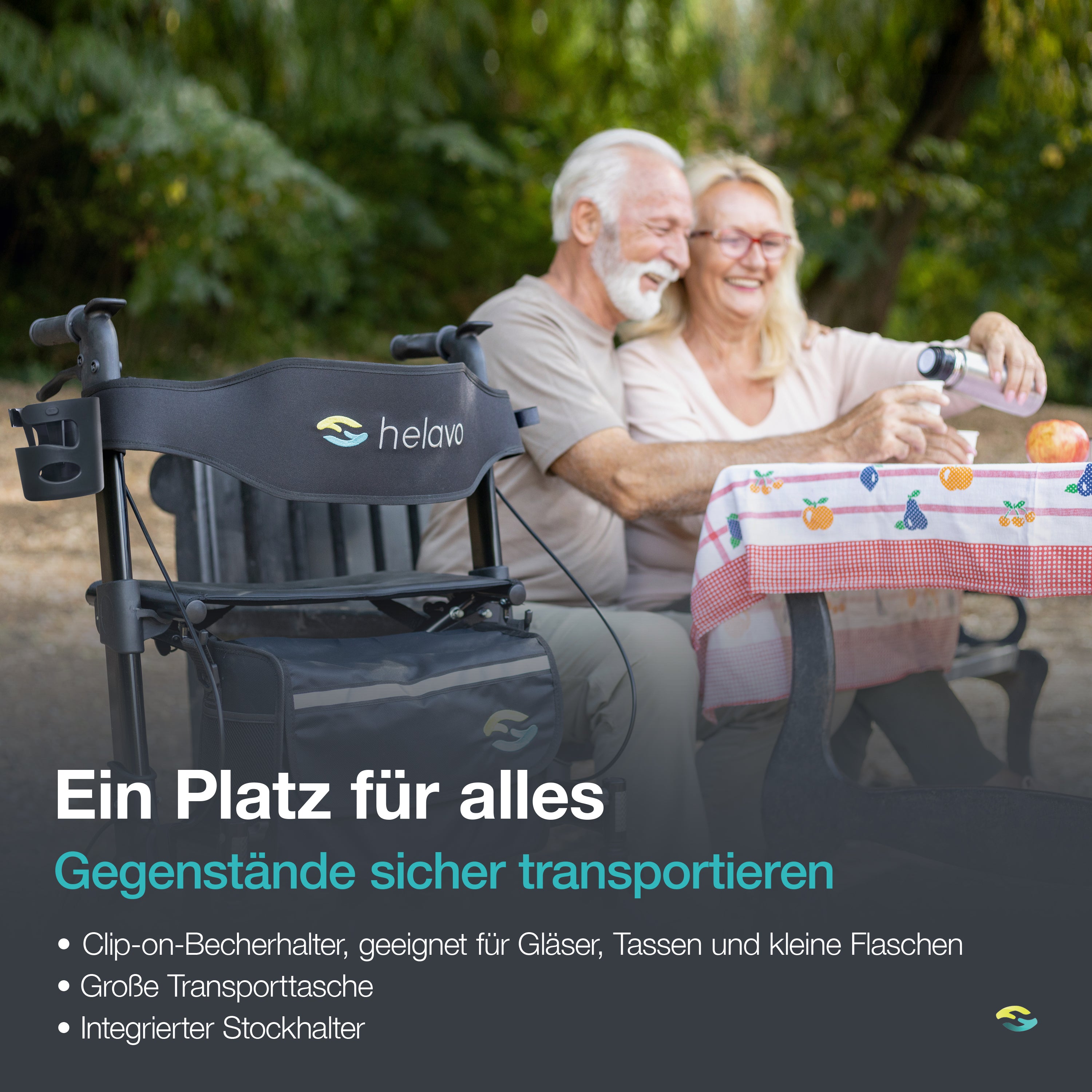 Outdoor Walker Luftreifen H1040 Series Schwarz