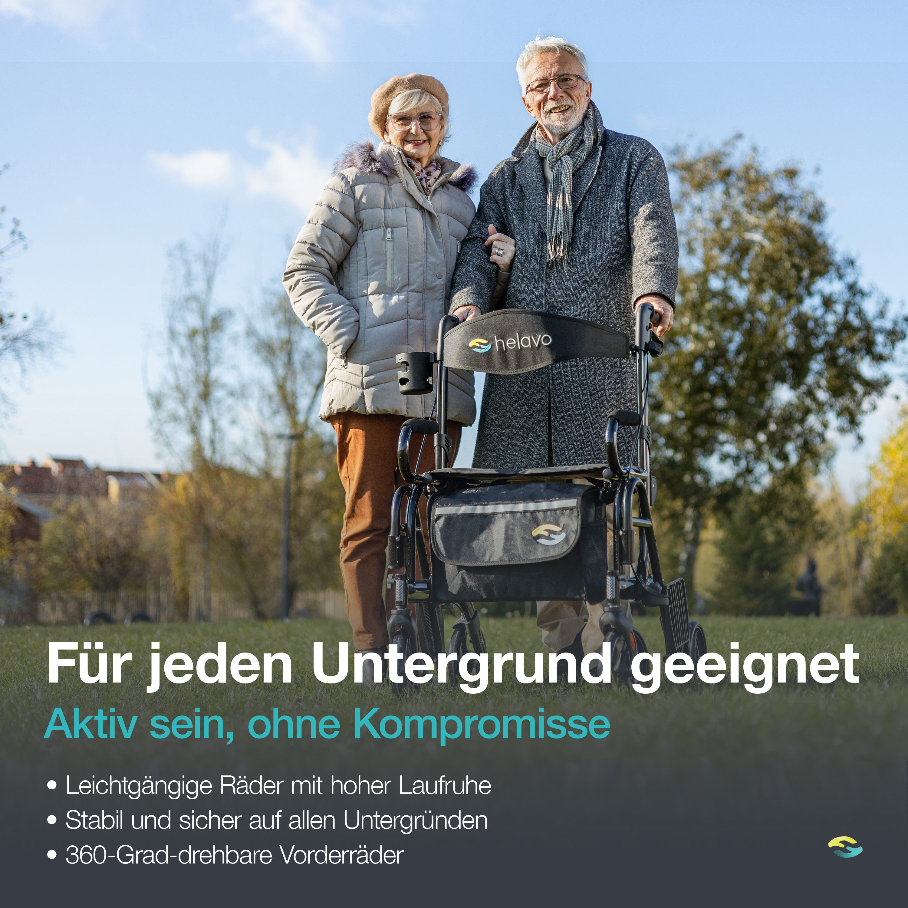 2 in 1 Rollator & Rollstuhl in Einem H1070 Schwarz