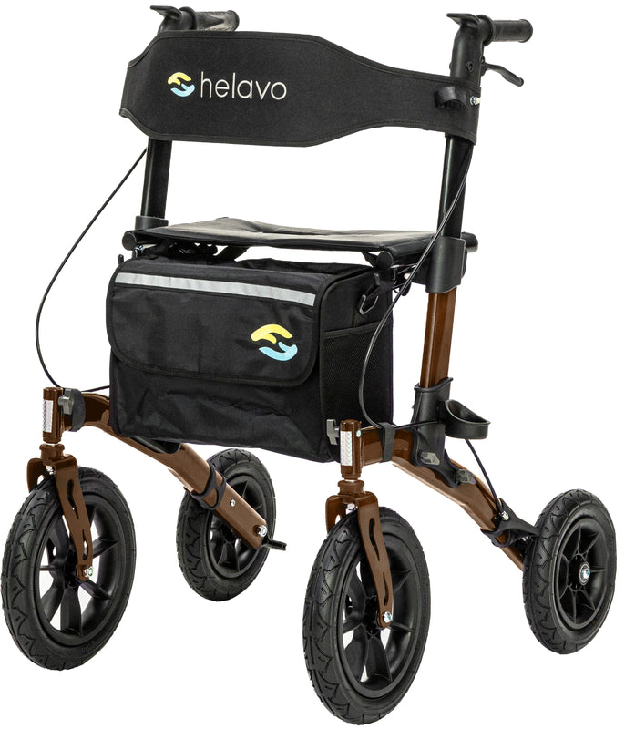 Outdoor-Rollator mit Pannensicheren Vollgummireifen H1140 Series