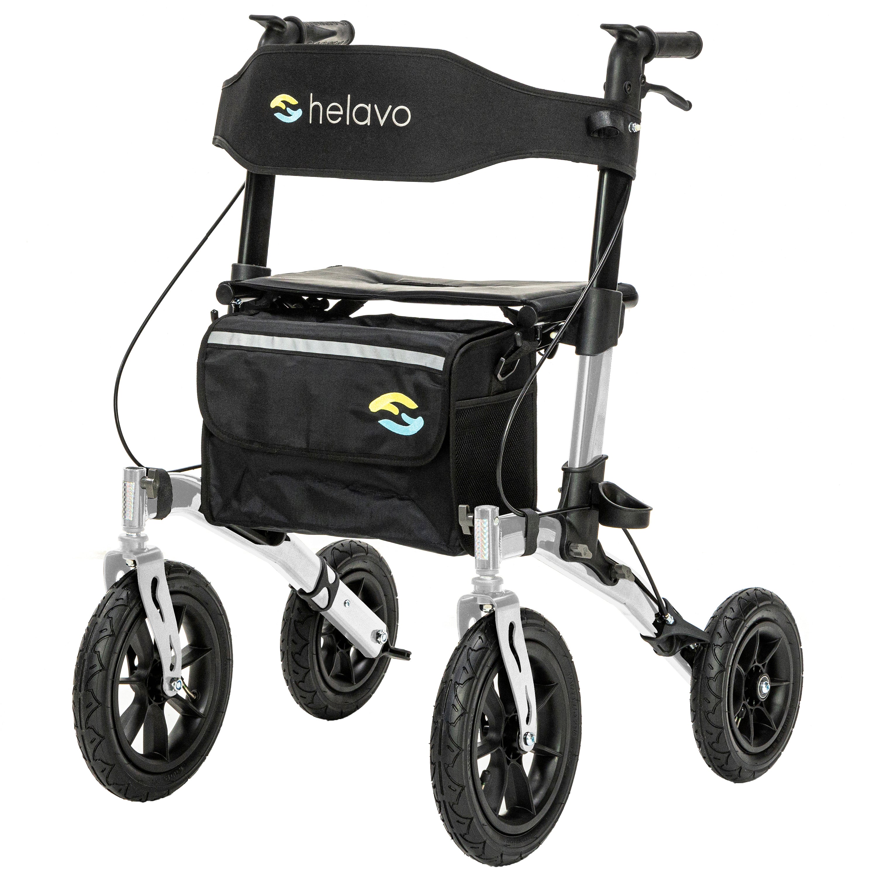 Outdoor-Rollator mit Pannensicheren Vollgummireifen H1140 Series