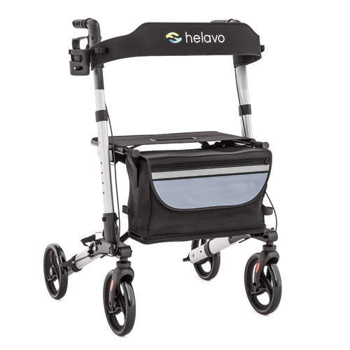 Allround faltbarer Standard-Rollator H1010 Series Silber