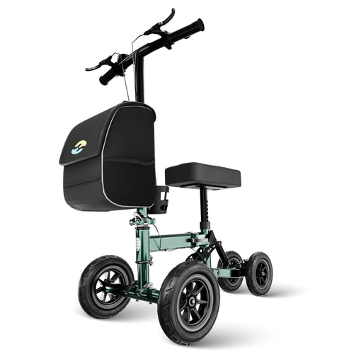 Orthopädischer Knierollator Ersatz für Krücken H1090 Grün
